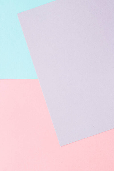 Простой бумажный текстурированный фон, макет канцелярских принадлежностей
