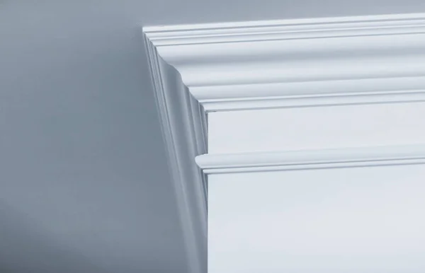 Molding on ceiling detail, interior design and architectural abs