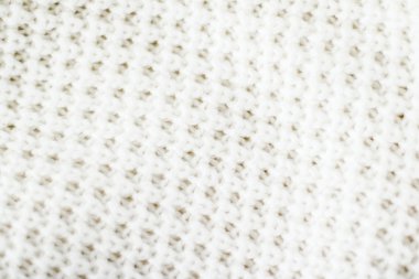 Sıcak örme giysiler, yumuşak ve beyaz