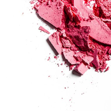 Beyaz arka plan üzerinde izole ezilmiş kaptırdın