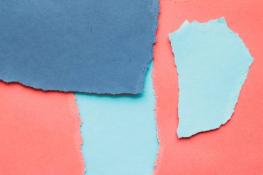 Yırtık kağıt dokulu arka plan, Kırtasiye mockup