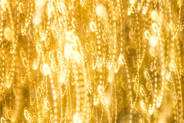 Brilho dourado glamouroso, fundo de férias de luxo — Fotografia de Stock