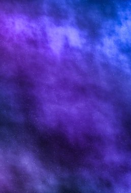 Gece gökyüzü yıldız arka plan, evrendeki Nebula bulutlar