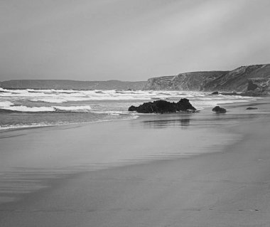 Okyanus manzarası, mükemmel seyahat ve tatil yeri.