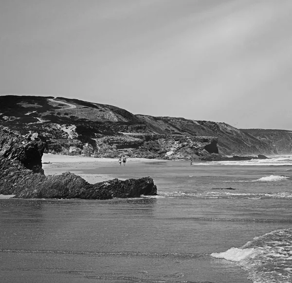 Vue sur la côte de l'océan, destination de voyage et de vacances parfaite — Photo