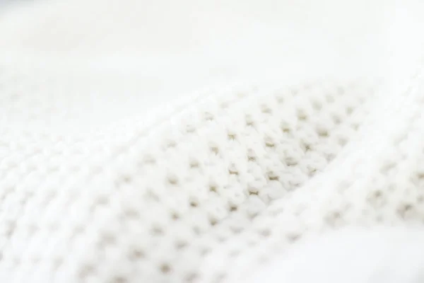 Vestiti a maglia caldi, bianchi e morbidi — Foto Stock