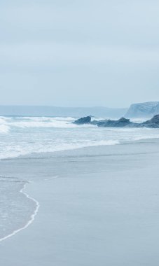 Okyanus manzarası, mükemmel seyahat ve tatil yeri.
