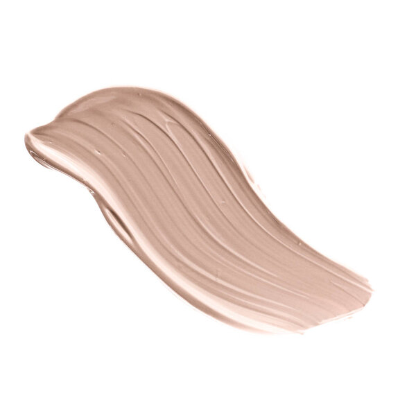 Make-up pale base foundation brush strokes and smudge texture