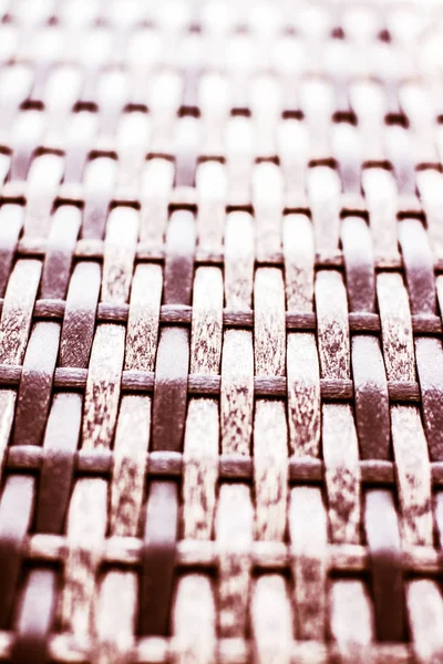 Rattan sfondo texture marrone, mobili da giardino dettaglio di design — Foto Stock