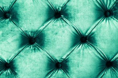 Zümrüt Lüks Kadife kapitone kanepe döşeme düğmeleri, cikartirken