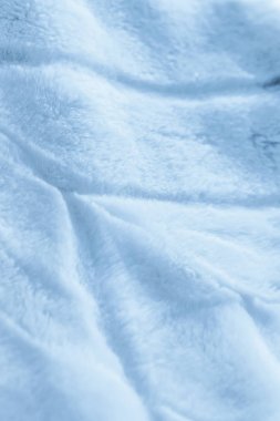 Lüks mavi kürk kaplama doku arka plan, suni kumaş DeTai