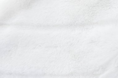 Lüks beyaz kürk kaplama doku arka plan, suni kumaş Deta