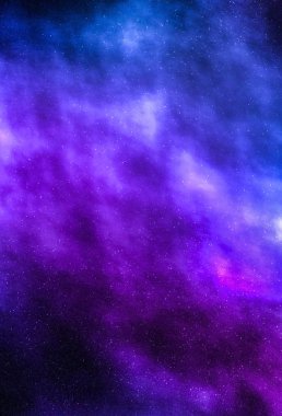 Gece gökyüzü yıldız arka plan, evrendeki Nebula bulutlar