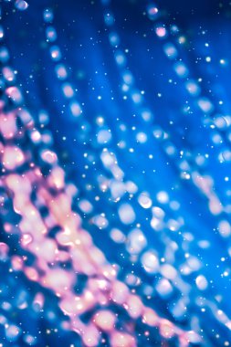 Sihirli köpüklü parlak Glitter ve parlayan kar, lüks kış Ho