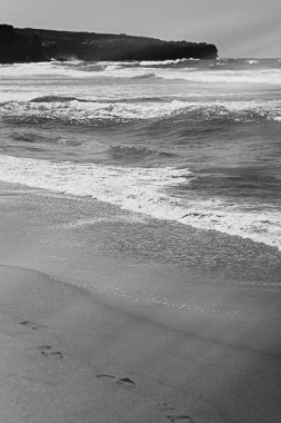 Okyanus manzarası, mükemmel seyahat ve tatil yeri.