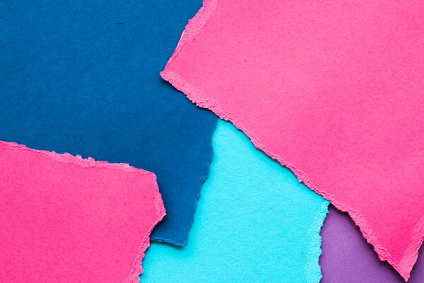 Torn paper textured background, stationery mockup