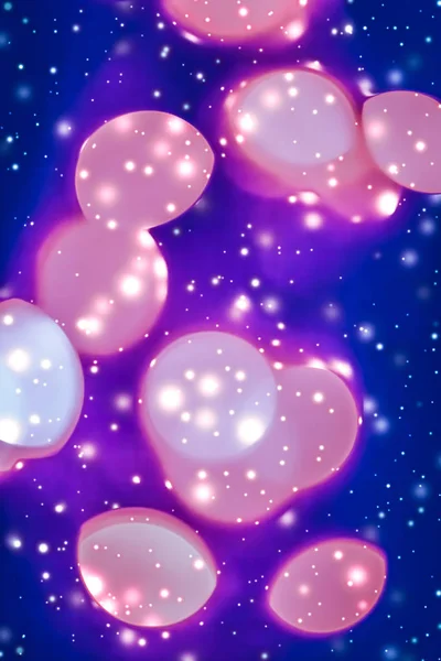 Абстрактные космические огни звездного неба и блестящие блестки, роскошный холи — стоковое фото