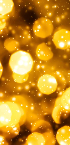 Glamorous gold shiny glow and glitter, luxury holiday background — Stock Photo, Image