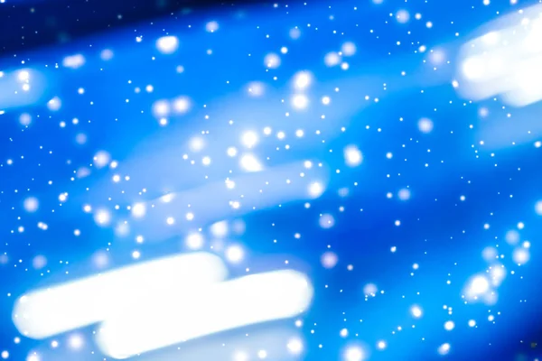 Зимний праздник абстрактный фон, светящийся снег и волшебная искра — стоковое фото