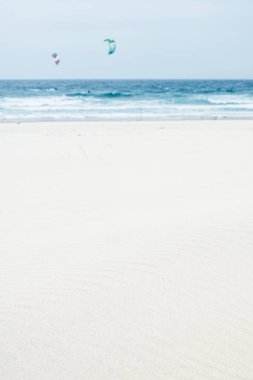 Okyanus manzarası, mükemmel seyahat ve tatil yeri.