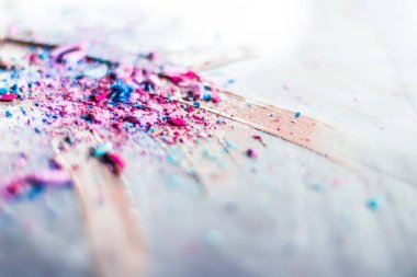 Makyaj sanatı, güzellik için kozmetik arka plan, moda blog ve 