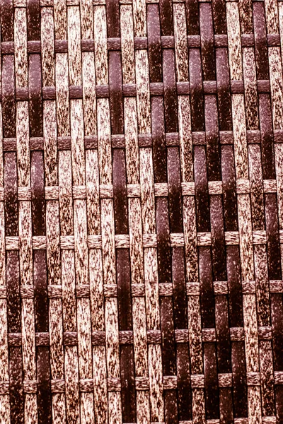 Rattan fundo textura marrom, detalhe de design de mobiliário de jardim — Fotografia de Stock