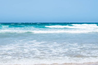 Okyanus manzarası, mükemmel seyahat ve tatil yeri.