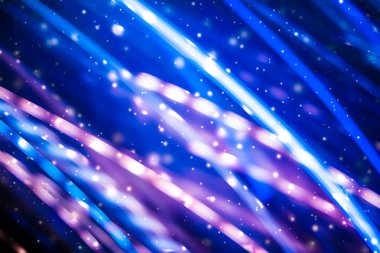 Kış tatili soyut arka plan, parlayan kar ve sihirli kıvılcım