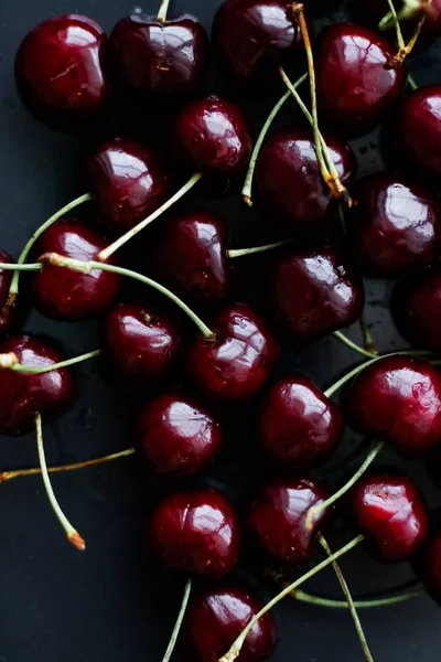 Fresh sweet cherries, juicy cherry berries fruit dessert as heal