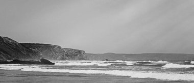 Okyanus manzarası, mükemmel seyahat ve tatil yeri.