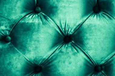 Zümrüt Lüks Kadife kapitone kanepe döşeme düğmeleri, cikartirken