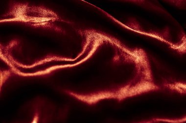 Lüks koyu bronz ipek arka plan doku, tatil glamour abst