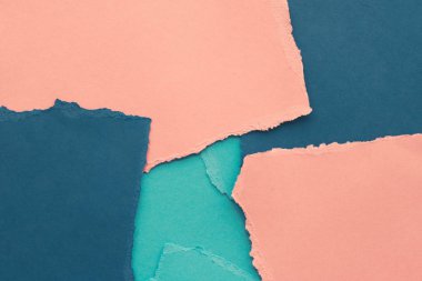 Yırtık kağıt dokulu arka plan, Kırtasiye mockup