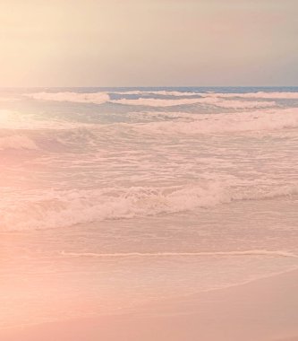 Okyanus manzarası, mükemmel seyahat ve tatil yeri.