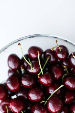 Taze tatlı kiraz, sulu kiraz meyveleri meyve tatlı olarak iyileşmek