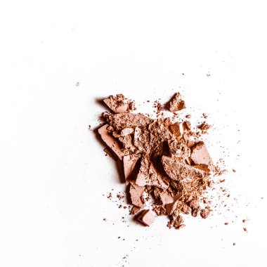 Beyaz arka plan üzerinde izole ezilmiş kaptırdın