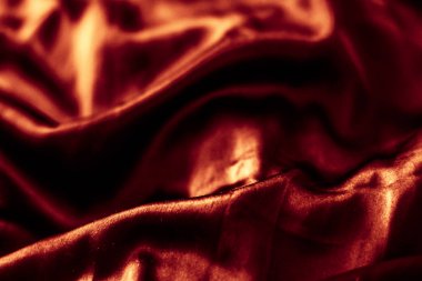 Lüks koyu bronz ipek arka plan doku, tatil glamour abst