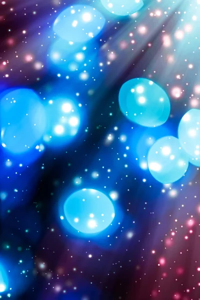 Абстрактные космические огни звездного неба и блестящие блестки, роскошный холи — стоковое фото