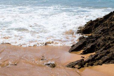 Okyanus manzarası, mükemmel seyahat ve tatil yeri.