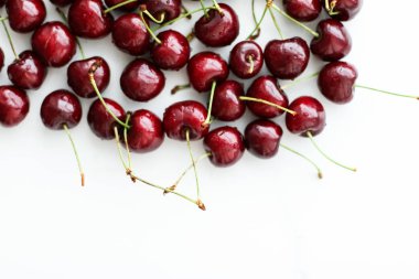 Taze tatlı kiraz, sulu kiraz meyveleri meyve tatlı olarak iyileşmek