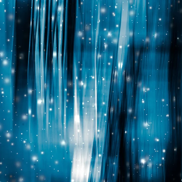Holiday brand abstrakt bakgrund, blå digital design med glöd — Stockfoto