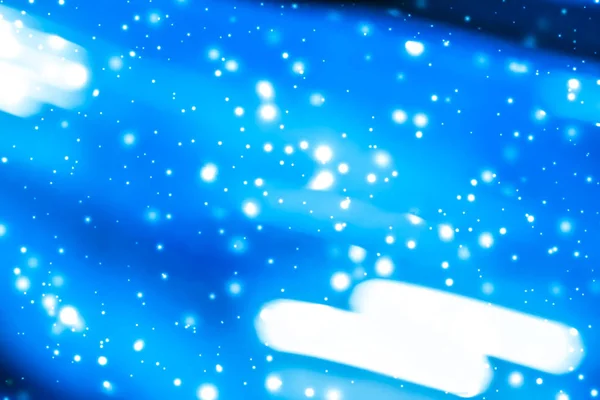 Vintersemester abstrakt bakgrund, glödande snö och Magic Spark — Stockfoto