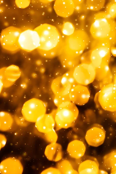 Glamoroso brillo brillante oro y brillo, fondo de vacaciones de lujo — Foto de Stock