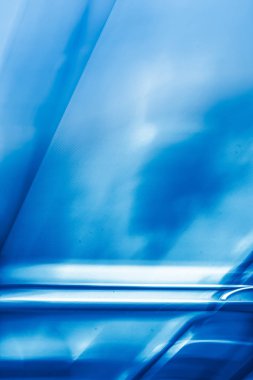 Teknoloji markası soyut arka plan, mavi dijital sanal Reali