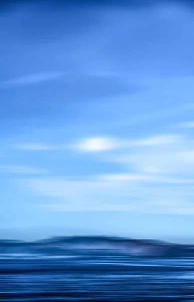 추상적 인 바다 벽 장식 배경, 드레아의 긴 노출보기 — 스톡 사진