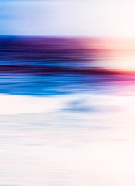 抽象的な海の背景、夢の海のコーズの長時間露光図 — ストック写真