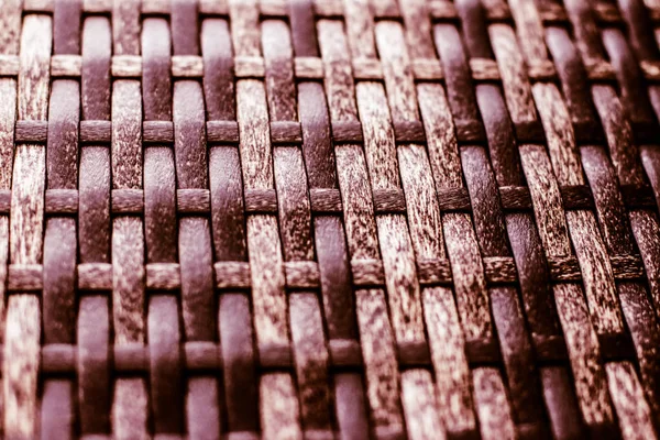 Rotan bruin textuur achtergrond, tuinmeubilair design detail — Stockfoto