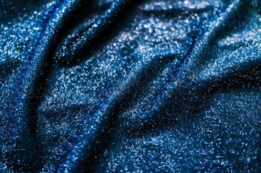 Mavi tatil pırıl pırıl glitter soyut arka plan, lüks parlak