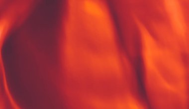 Turuncu soyut sanat arka plan, yangın alev doku ve dalga lin