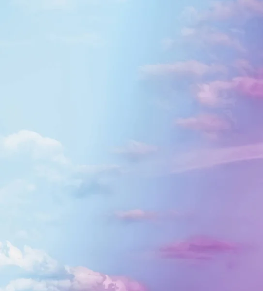 Céu surreal sonhador como arte abstrata, cores pastel fantasia backg — Fotografia de Stock